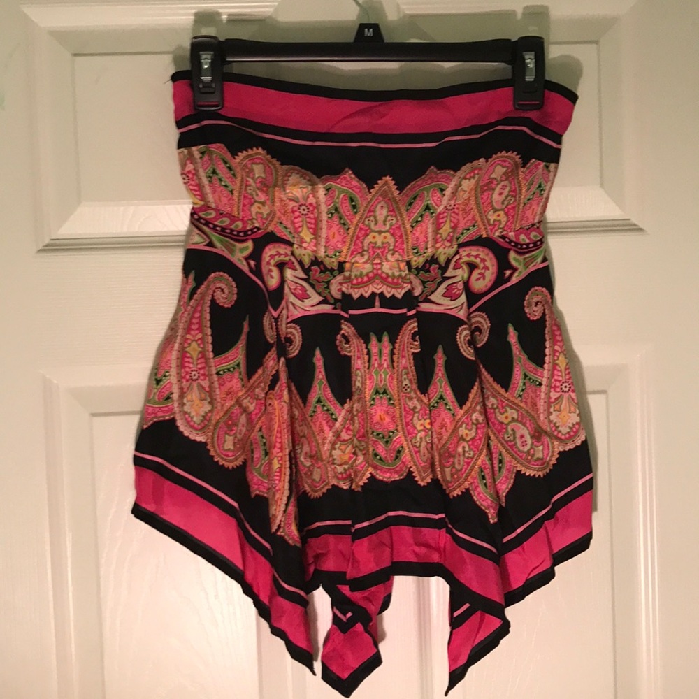 Silky Handkerchief Sleeveless Top- Moda Brand